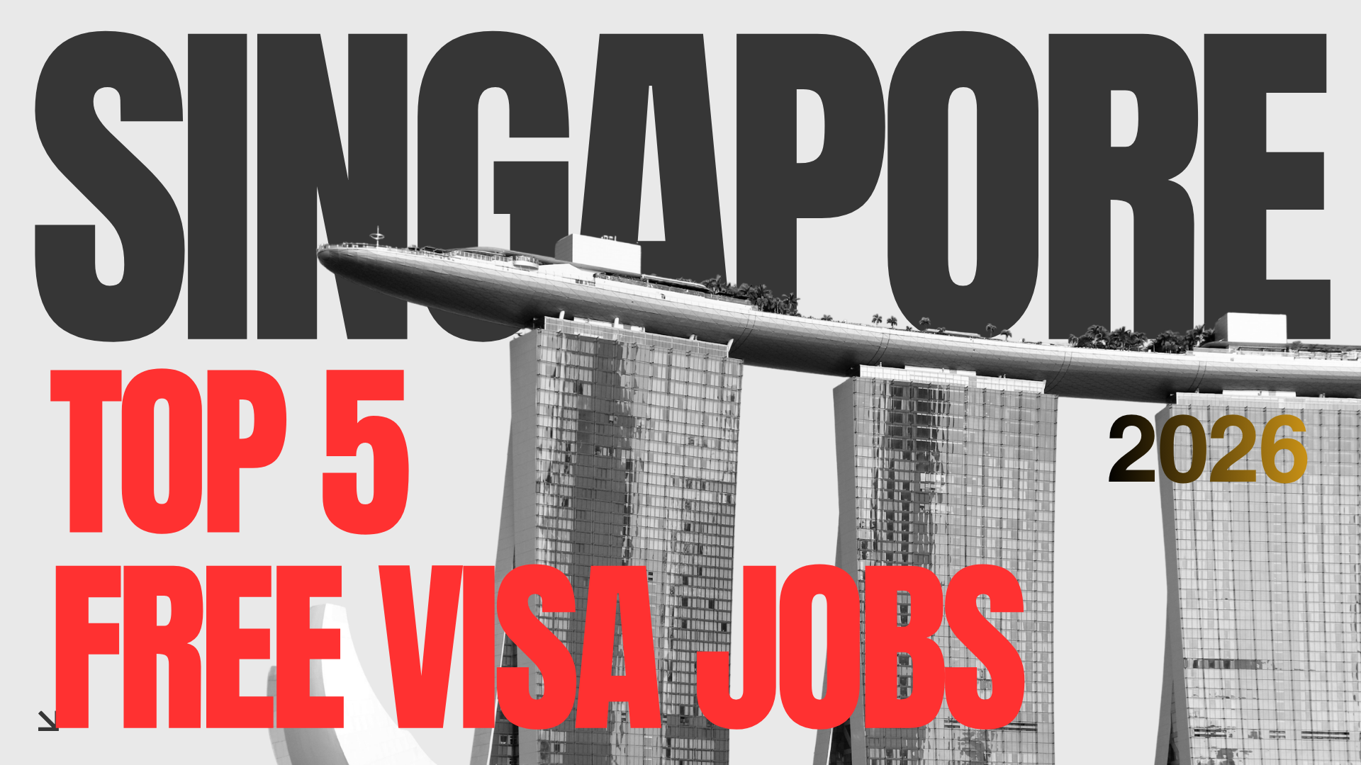 Top 5 Sponsored Visa Jobs in Singapore